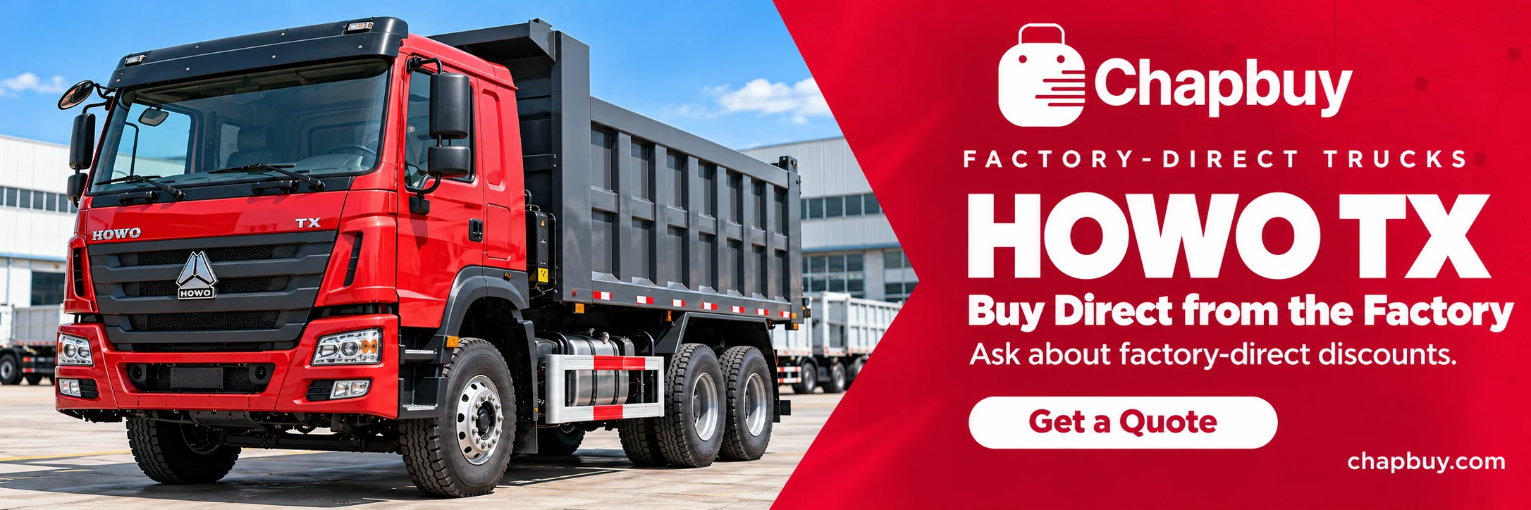 HOWO TX. Buy direct from the factory. Get a quote