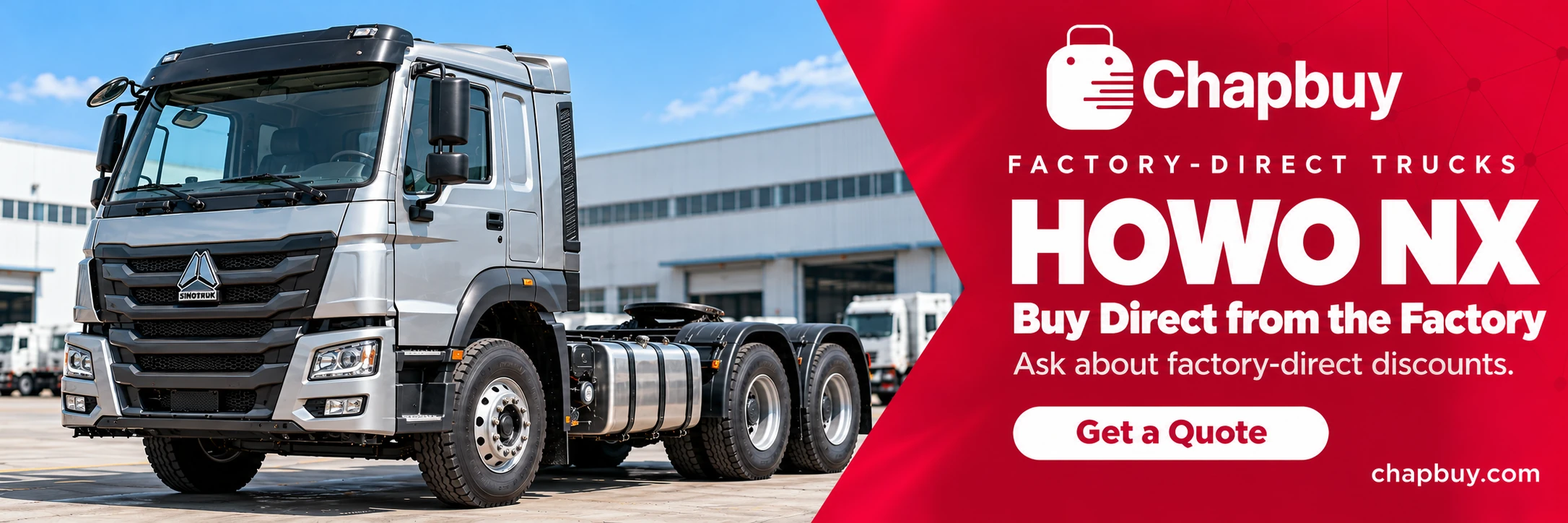 HOWO NX. Buy direct from the factory. Get a quote